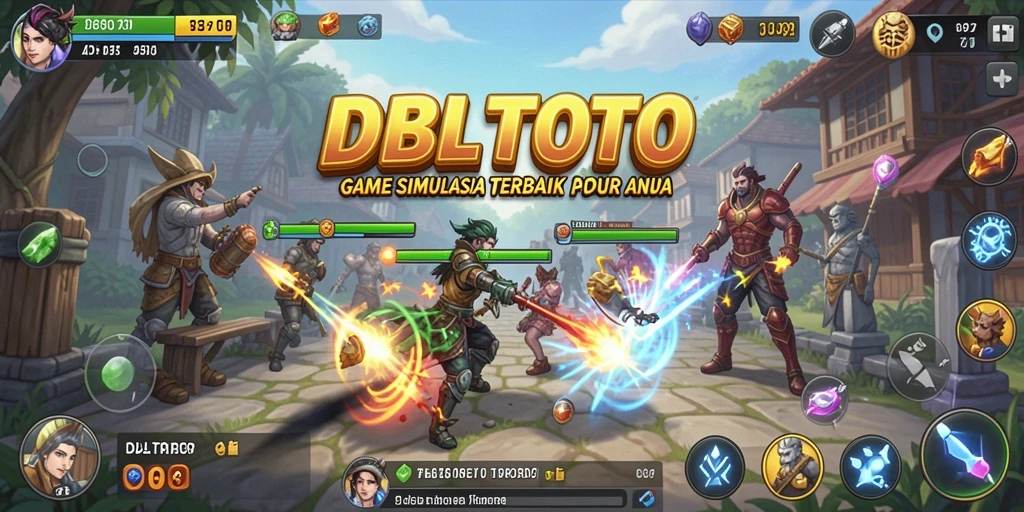 Screenshot gameplay DBLTOTO yang menarik dan penuh aksi.