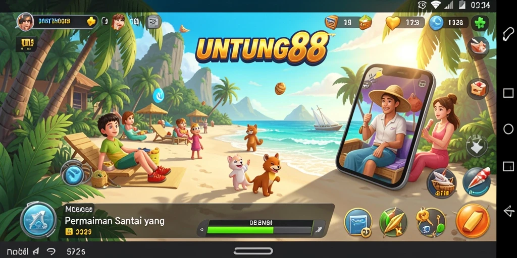 Gameplay seru dan menantang di UNTUNG88.