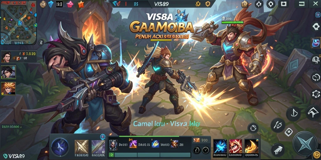 Tampilan seru pertarungan antar tim di <strong>VISA89</strong> yang penuh aksi.